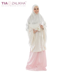 Telekung Aurora Bloom Collection - Rosy