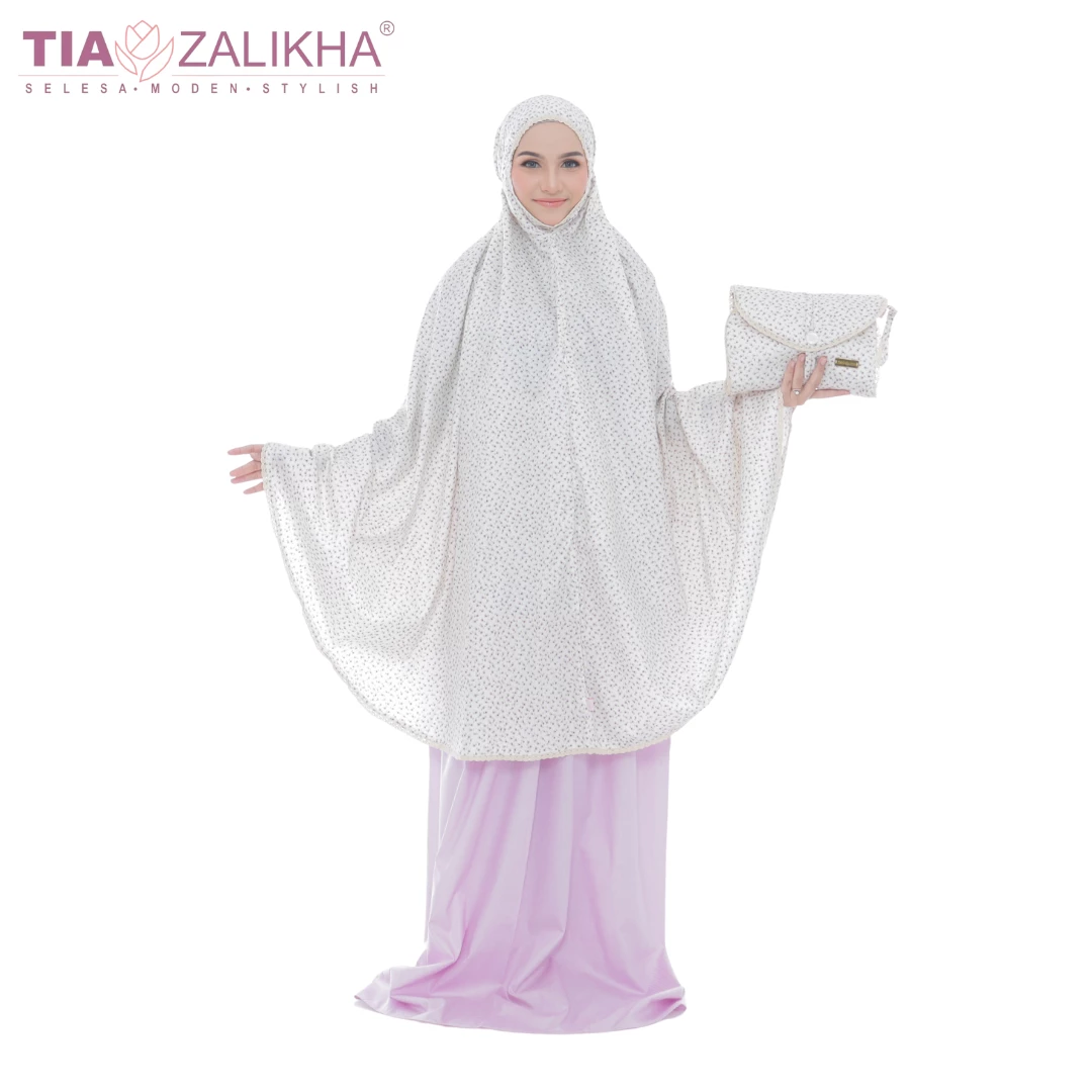 Telekung Camellia Collection - Violet
