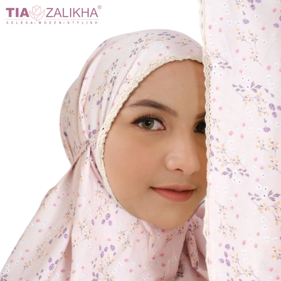 Telekung Dahlia Collection - pink