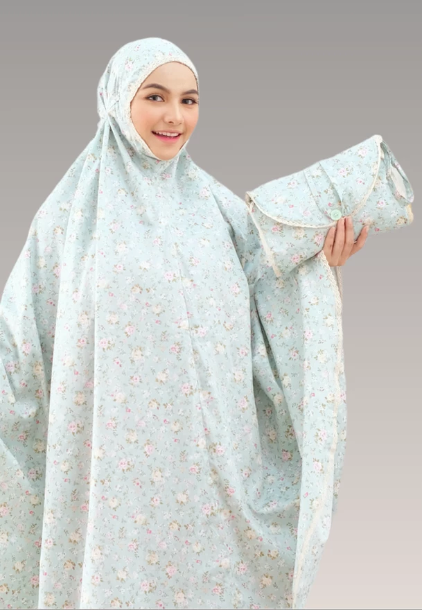 Telekung Jasmine Collection - mint