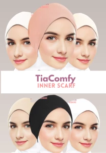 TiaComfy Inner Scarf Snowcap